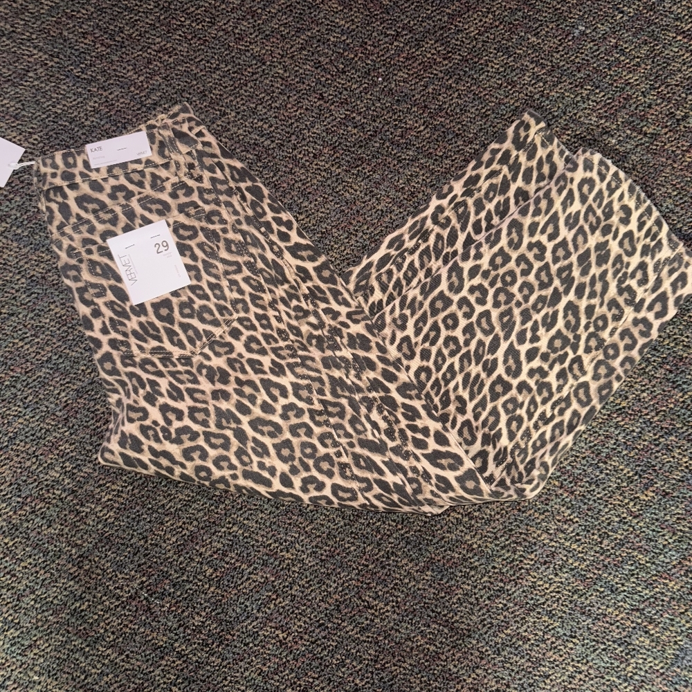 Leopard Print Pants Vervet Barrel